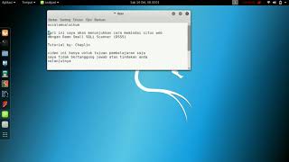 Kali Linux - Testing website menggunakan Damn Small SQLi Scanner (DSSS) | 2017.2