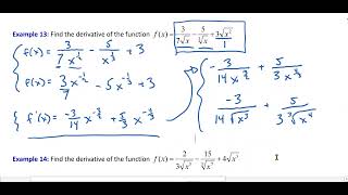 Information Basic Derivative Rules - Part 2: Combining the Rules Update