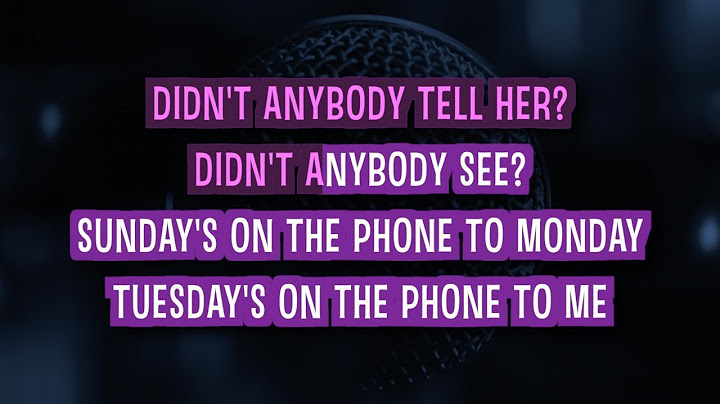 She Came In Through the Bathroom Window Karaoke version - Karaoke performance video thumbnail