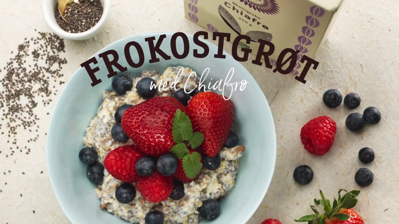 Frokostgrøt med chiafrø