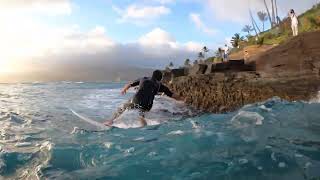 Raw POV Sunset Surf Session