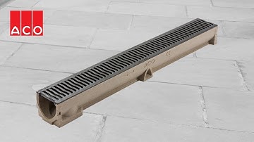 How to Install ACO RainDrain B 125 Drainage Channels | Tutorial