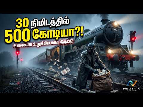 30 நிமிடத்துல 500 கோடியா? வரலாற்றின் மிகப்பெரிய ரயில் கொள்ளை ரகசியம்! | Neutrix Vision