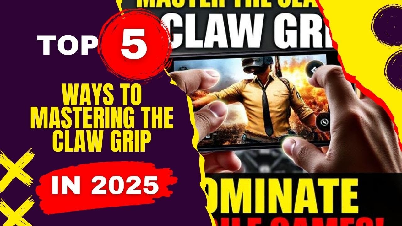🔥How to Use 3 or 4-Finger Claw for Mobile Gamers! Beginner’s Guide to Pro Controls! 🎮