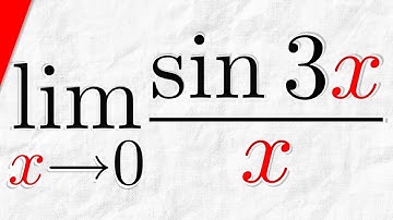 Limit of sin(3x)/x as x approaches 0 | Calculus 1 Exercises