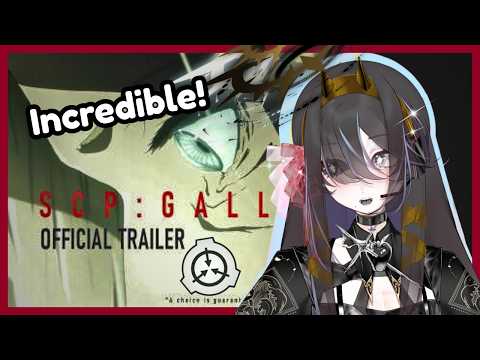 THIS NEW SCP ANIMATION LOOKS STRAIGHT OUT OF AN ANIME STUDIO!! | Vtuber Reaction to SCP: GALLIONIC