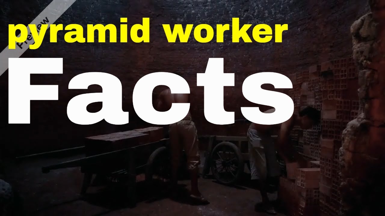 Inside the Lives of Pyramid Workers - YouTube