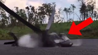 Helicopter Crashes Into The Ground - Daily dose of aviation