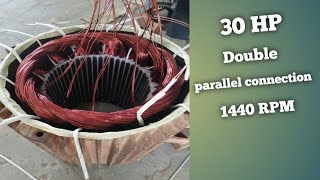 30 Hp Moto Rewinding Cannaction 1440 Rpmrpm Motor