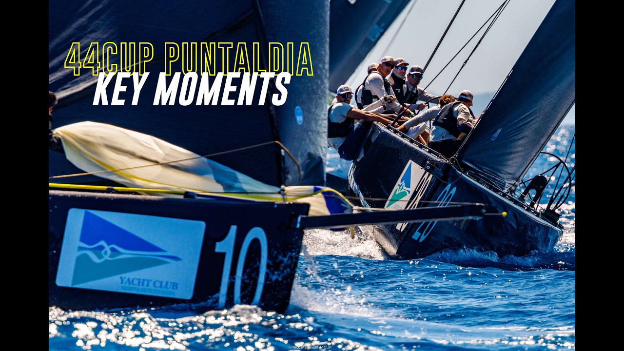 ⁣Every key moment from the 44Cup Puntaldia race course
