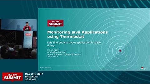 Monitoring Java application performance using Thermostat