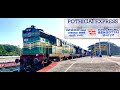 Chennai to Sengottai by Pothigai Express | Loco Change & Landscapes | Chugging Diesels of Tamil Nadu