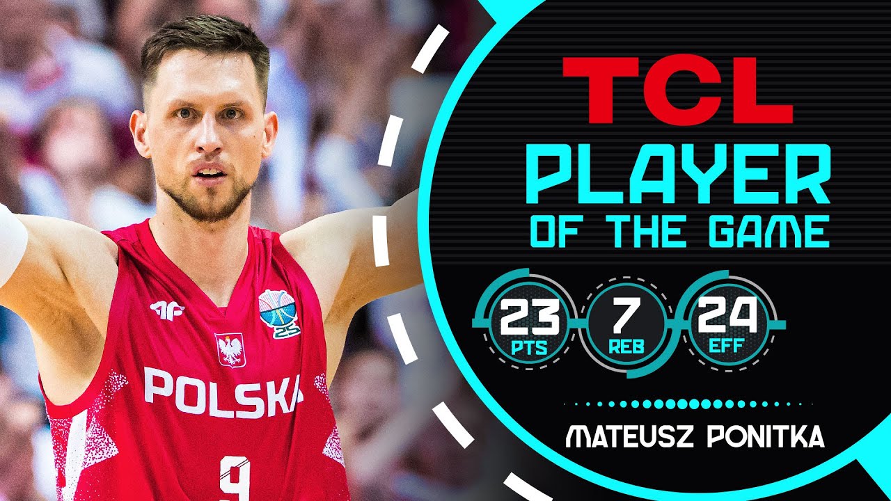 Mateusz Ponitka (23 PTS) a thorn in SLO's side anew in big POL 🇵🇱 home W at 