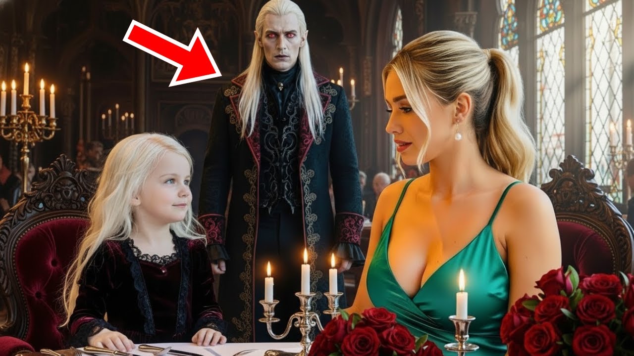 Fue rechazada en cita ciegas de Navidad... hasta una pequeña niña vampira se acercó y dijo: podemos?