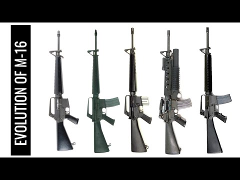 Evolution Of American M16 1950s- 2022 II A Brief History of M16/Ar15