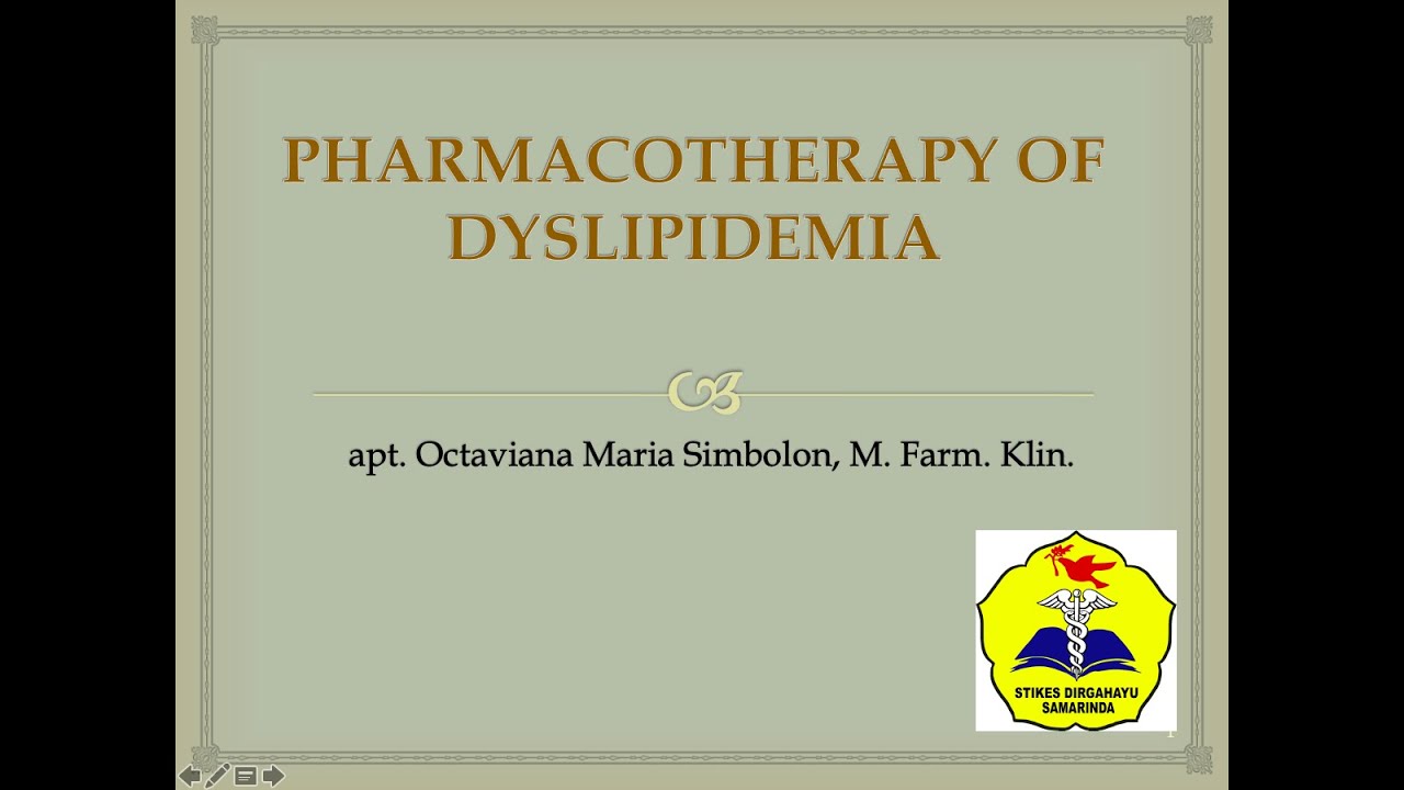 Farmakoterapi Dislipidemia