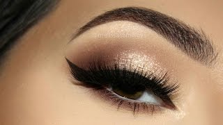 ⭐ Sophisticated Glitter Champagne MakeUp Tutorial | Melissa Samways ⭐