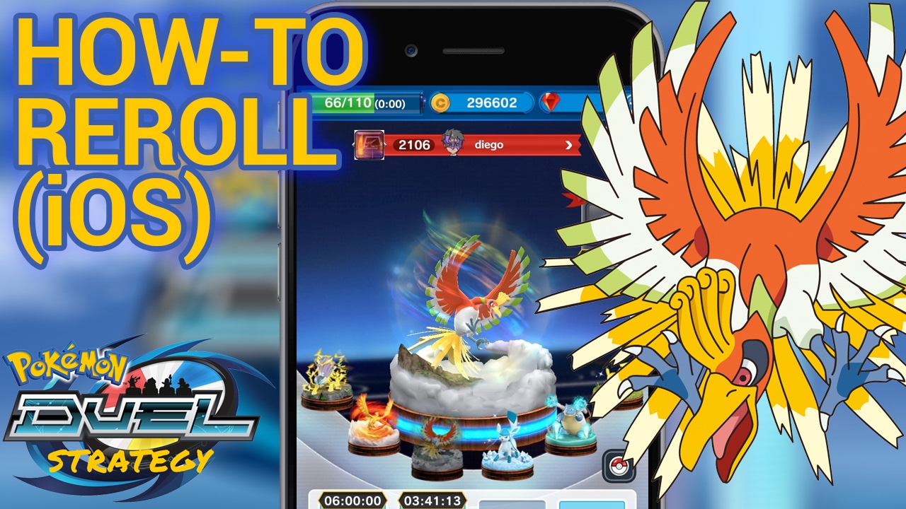 How to Reroll in Pokemon Duel for iOS