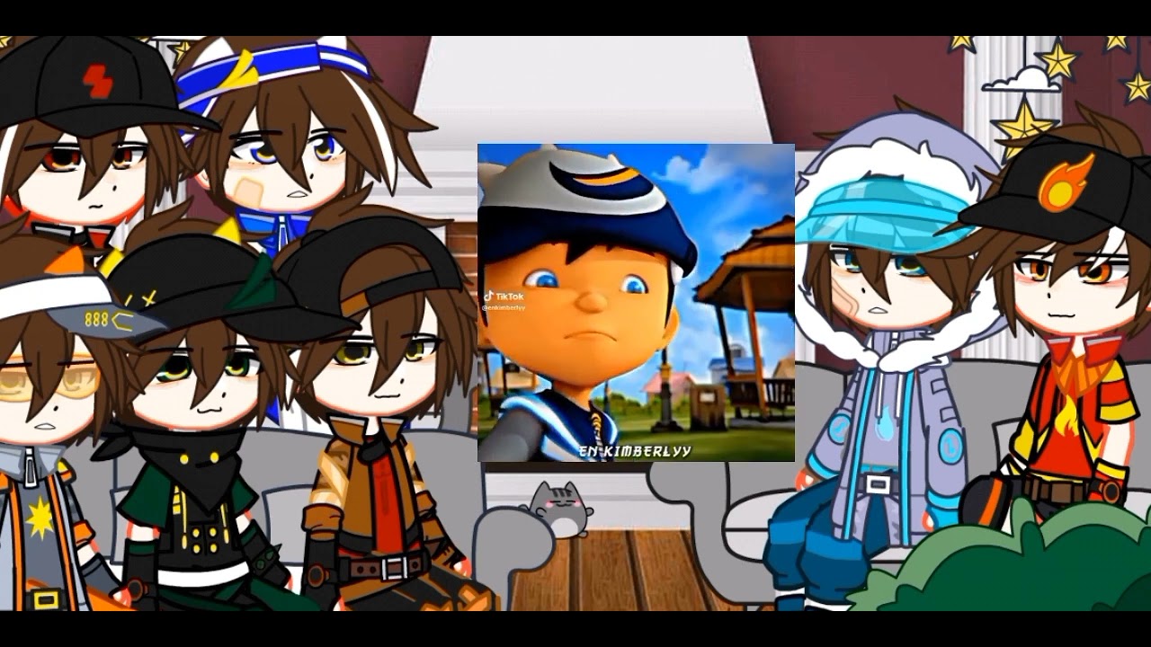 Boboiboy elemental react randem boboiboy elemental