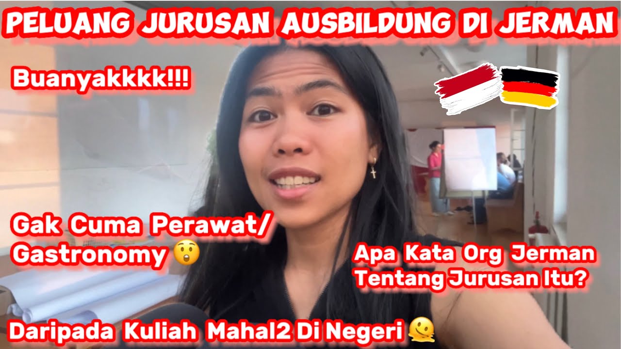 JENIS #AUSBILDUNG (Sekolah Gratis Bergaji) DI JERMAN YANG BISA KITA IKUTI - Kok pada ambil bidang?🤔