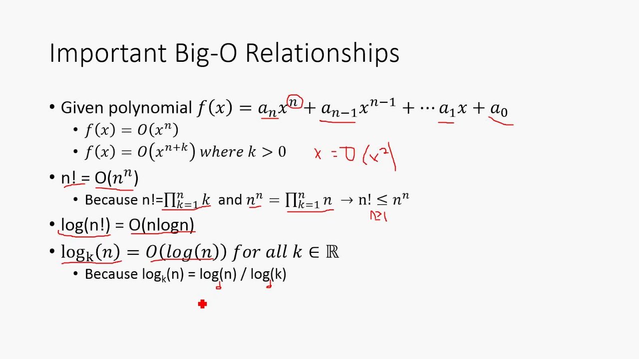 Big O Notation Discrete Math Structures 5 Youtube