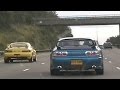 3 mr2 turbos  travelling back from mr2004