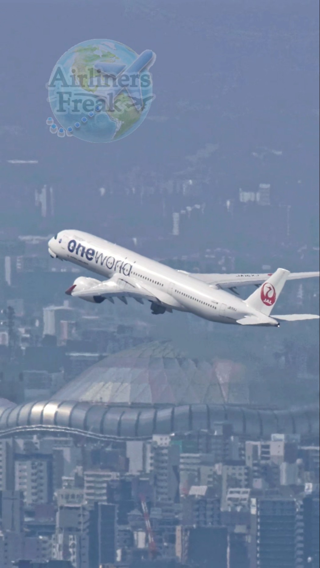 🟥Japan Airlines🟥✈️Airbus A350-900 Ja15XJ✈️🌏OneWorld Special