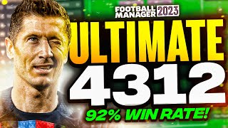 MY ULTIMATE 4-3-1-2 FM23 Tactics! (92% Win Rate) | Best Football Manager 2023 Tactics