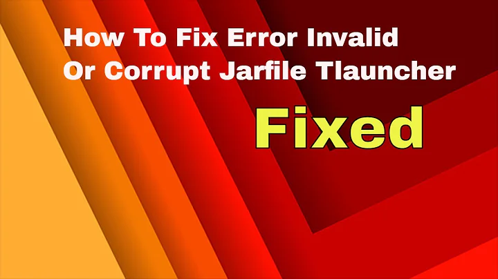 How To Fix Error Invalid Or Corrupt Jarfile Tlauncher (Christmas Special!!)