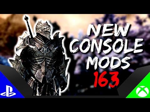 Skyrim Special Edition: ▶️5 BRAND NEW CONSOLE MODS◀️ #163 (PS4/XB1/PC)