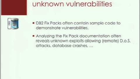 DEFCON 19: Hacking and Securing DB2 LUW Databases