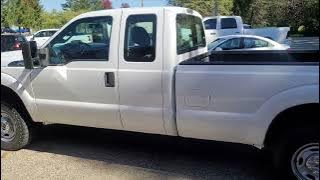 2014 Ford F250 SD XL SuperCab Long Box 4WD