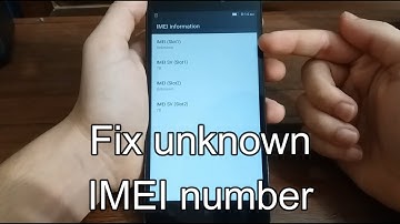 How to fix unknown IMEI number in Lenovo K3 Note(Without PC) Guide - Method 1