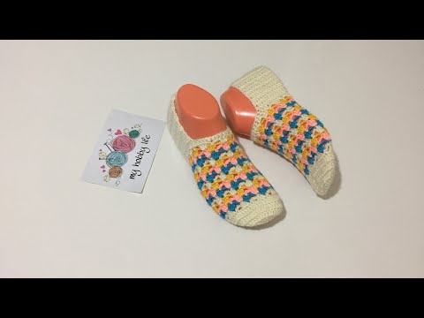 Çeyizlik en kolay patik modeli yapımı / Yeni patik modelleri / Bayan patik örnekleri