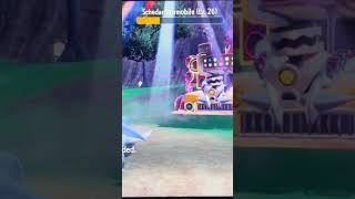 Defeating schedar starmobile #pokemonviolet #teamstar #pokemonbattle