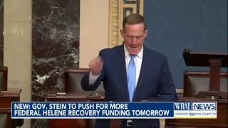 Governor Josh Stein expected to push for more federal Helene recovery funding on Monday