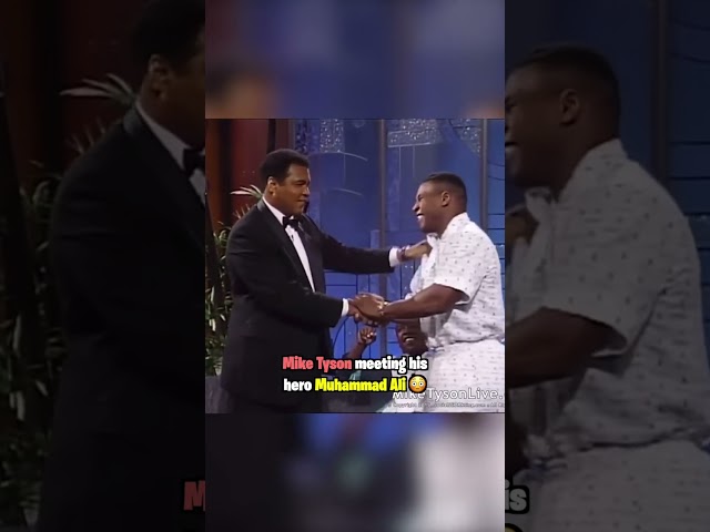 Muhammad Ali Meets Mike Tyson class=