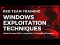 Windows Red Team Exploitation Techniques | Luckystrike & PowerShell Empire