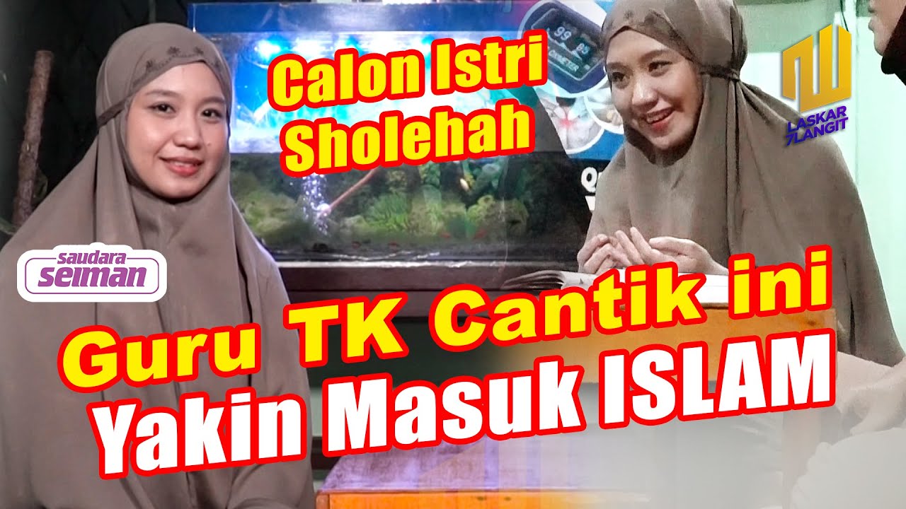 Guru TK Cantik Syahadat, Meninggalkan Gaji Besar Demi Masuk Islam 