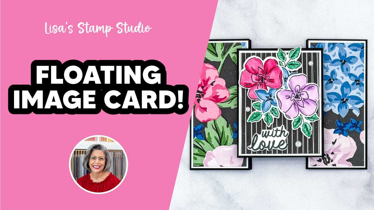 Make These Floating Image Cards to Show Off Your Designer Paper