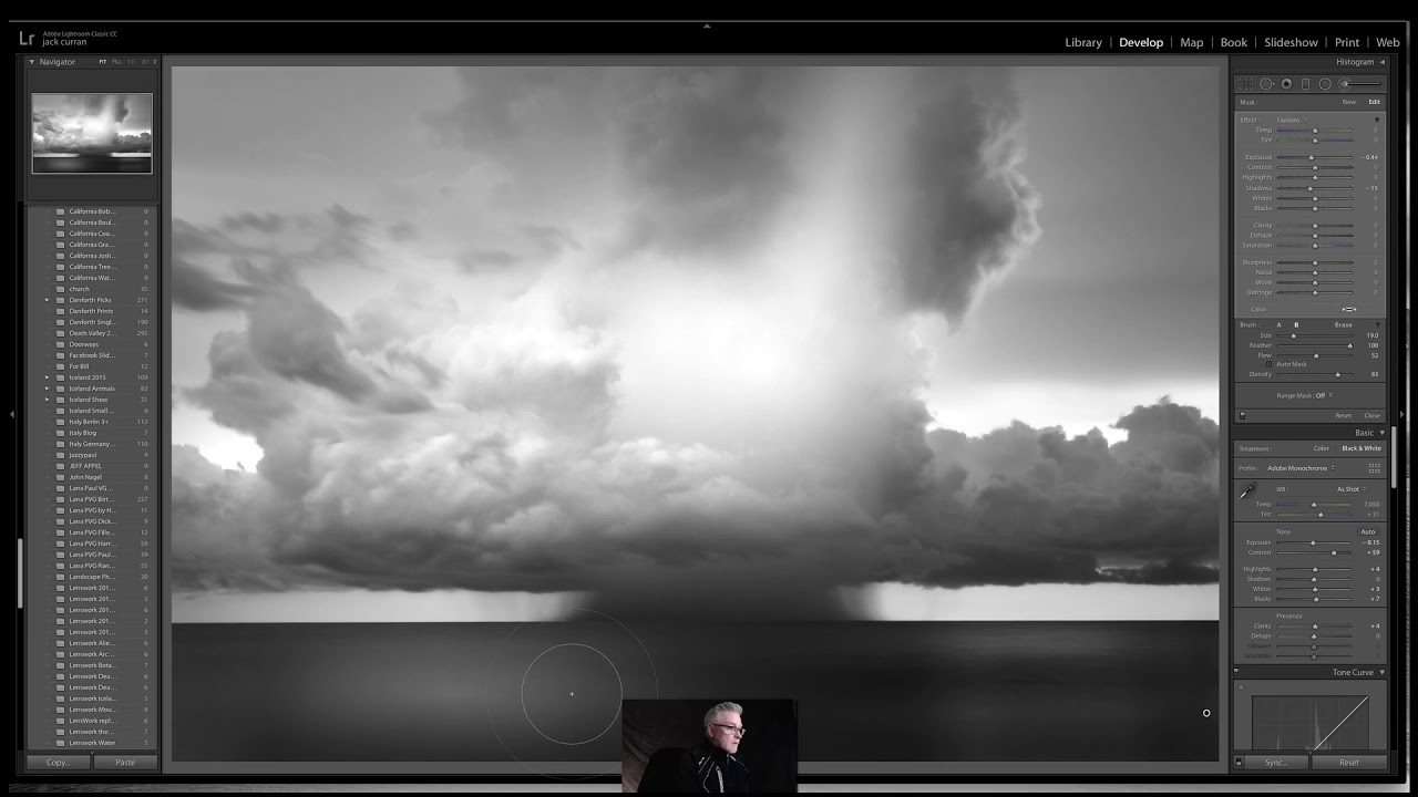 Jack Curran's Naples Thunderstorm Adobe Lightroom Processing