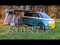 Solo Van Life Setup in the ID Buzz | North York Moors (The Bluetti Nearly Ruined My Morning)