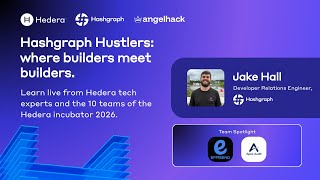 Hashgraph Hustlers: Apex Audit, Effisend &amp; Special Guest | Hedera Incubator 2026