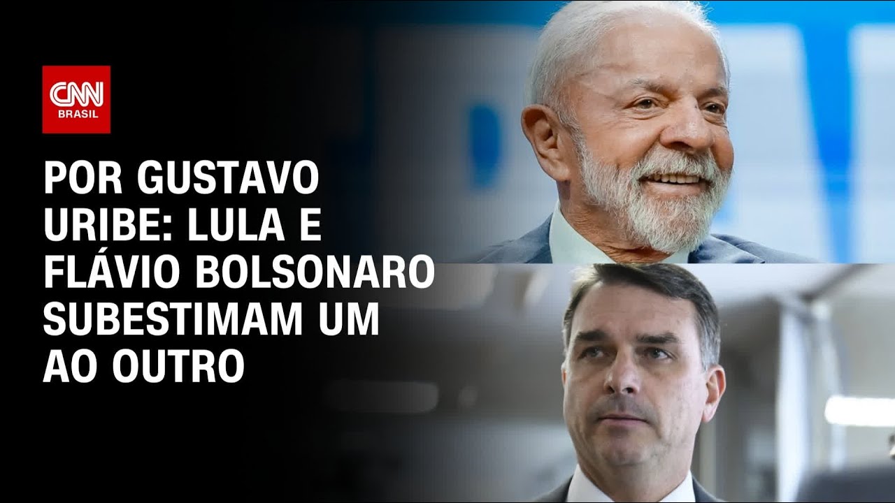 Análise: Lula e Flávio Bolsonaro subestimam um ao outro | CNN PRIME TIME