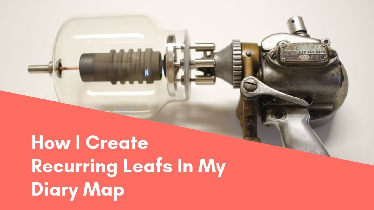 How I Add Recurring Tasks To My Diary Map