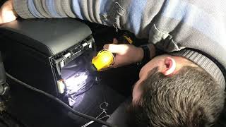BMW 3 Series E90, E91 Ashtray installation