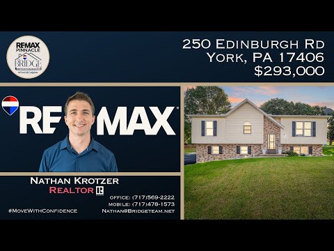 250 Edinburgh Rd, York, PA home video tour