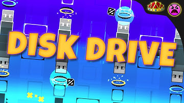 "DISK DRIVE" By Split72 [Daily #2326] - Geometry Dash