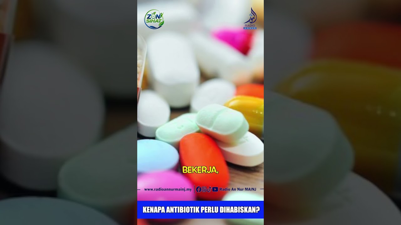 "Boleh ke kita tak habiskan antibiotik?"Penggunaan antibiotik wajib dihabiskan mengikutpenerangan doktor bagi mengelakkan penyembuhan tertunda.Jangan lupa untuk saksikan episod baharu di semua platform media sosial kami.Jangan lupa untuk like, komen, dan share kepad akeluarga dan rakan-rakan!Ikuti kami di semua platform:Facebook: Radio AnNur
Instagram: radio.annur
Tiktok: radioannurmainj
Youtube: RadioAnNurMainj
#kesihatan
#radioannurmainj
#zonsihat
#antibiotik