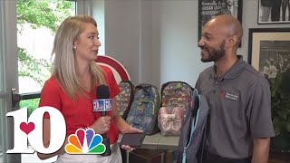 Crews prepping school supplies for 'Shoes for School' event on Saturday
